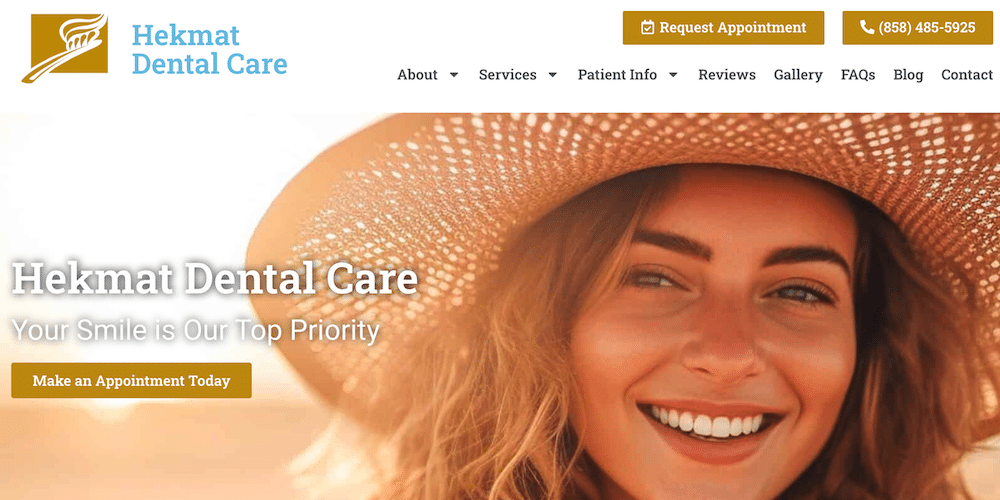 soul sites portfolio dental care